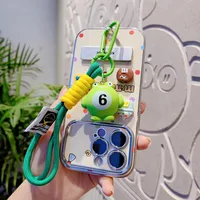 1 Piece Cartoon Style Cute Animal Billiards Resin Unisex Bag Pendant Keychain main image 3