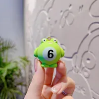 1 Piece Cartoon Style Cute Animal Billiards Resin Unisex Bag Pendant Keychain sku image 4