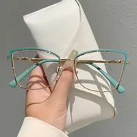 Elegant Simple Style Geometric PC Butterfly Frame Full Frame Glasses main image 3