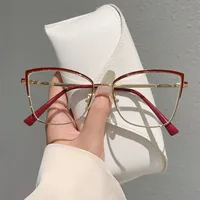 Elegant Simple Style Geometric PC Butterfly Frame Full Frame Glasses main image 4