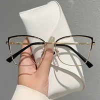 Elegant Simple Style Geometric PC Butterfly Frame Full Frame Glasses main image 5