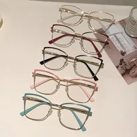 Elegant Simple Style Geometric PC Butterfly Frame Full Frame Glasses main image 1