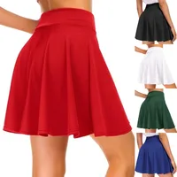 Wish  Popular Women's Basic Solid Color Casual Skirt Manufacturer main image 1