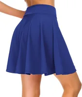Wish  Popular Women's Basic Solid Color Casual Skirt Manufacturer main image 4