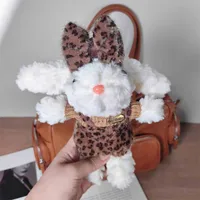 Xiaohongshu Popular White Lop-Eared Rabbit Plush Doll Pendant With Lanyard Birthday Gift Bag Pendant Wholesale sku image 25
