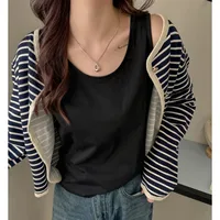 Spring And Summer New All-match Loose Lazy Style Bottoming Small Camisole Women's Inner Sleeveless Top sku image 2
