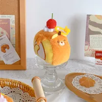 Original Bear Cake Plush Doll Pendant Baked Dessert Doll Kidsren's Birthday Gift Wedding Throw Doll sku image 5