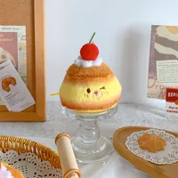 Original Bear Cake Plush Doll Pendant Baked Dessert Doll Kidsren's Birthday Gift Wedding Throw Doll sku image 4