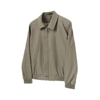 Jiayi Library Men's  New Fashion Lapel Niche Suit Jacket Cleanfit Stitching Design Jacket sku image 2