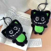Ugly Adorable Black Cat Plush Pendant School Activity Prizes Small Gifts Children Reward Gift Bags Hanging Ornaments Wholesale main image 1