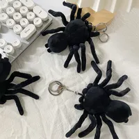 Imitation Black Spider Tricky Friends Doll Backpack Pendant Funny Long Legs Plush Doll Bag Keychain Accessories main image 4