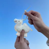 Internet Celebrant Cute Desert Camel Plush Doll Pendant Travel Jewelry Gift Doll Bag Bag Hanging Ornaments  Wholesale main image 4