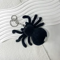 Imitation Black Spider Tricky Friends Doll Backpack Pendant Funny Long Legs Plush Doll Bag Keychain Accessories sku image 1
