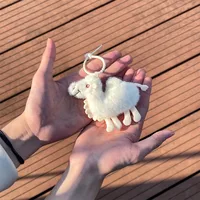 Internet Celebrant Cute Desert Camel Plush Doll Pendant Travel Jewelry Gift Doll Bag Bag Hanging Ornaments  Wholesale sku image 1