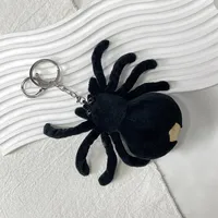 Imitation Black Spider Tricky Friends Doll Backpack Pendant Funny Long Legs Plush Doll Bag Keychain Accessories sku image 2