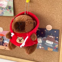 Cute LOVE Sweater Capybara Doll Creative Kappibala Doll Cross-dressing Toys Small Ornaments Keychain Wholesale sku image 13