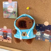 Cute LOVE Sweater Capybara Doll Creative Kappibala Doll Cross-dressing Toys Small Ornaments Keychain Wholesale sku image 11