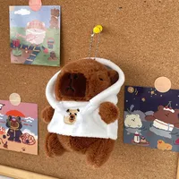 Cute LOVE Sweater Capybara Doll Creative Kappibala Doll Cross-dressing Toys Small Ornaments Keychain Wholesale sku image 10