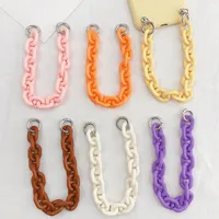 New DIY Mobile Phone Case Hand-held Chain Women's Bag Hand-held Chain Acrylic Colorful Bracelet Detachable Chain main image 1
