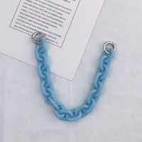 New DIY Mobile Phone Case Hand-held Chain Women's Bag Hand-held Chain Acrylic Colorful Bracelet Detachable Chain sku image 5