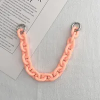 New DIY Mobile Phone Case Hand-held Chain Women's Bag Hand-held Chain Acrylic Colorful Bracelet Detachable Chain sku image 6