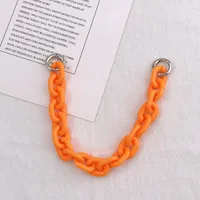 New DIY Mobile Phone Case Hand-held Chain Women's Bag Hand-held Chain Acrylic Colorful Bracelet Detachable Chain sku image 8