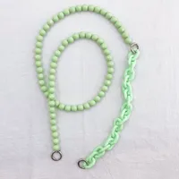 New DIY Mobile Phone Case Hand-held Chain Women's Bag Hand-held Chain Acrylic Colorful Bracelet Detachable Chain sku image 24