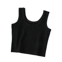 A Generation Of Hair With Chest Pad Vest Women Summer Joker Short Hot Girls Exposed Umbilical Sexy Bottoming Vest Women Wholesale main image 5