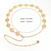 Metal Waist Chain Europe And The United States  New Waist Chain Women Adjustable Fashion Joker Waist Body Chain Manufacturers Wholesale main image 4