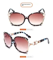 Classic Fashion Big Brand All-match Women's Sunglasses Trendy Pearl Sunglasses Large Frame Sunglasses 512 sku image 5