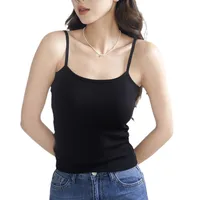 Summer Sexy Women's Tube Top Basic Hot Girl Breast-covering Thread Vest Small Strap Bottoming Women's Inner Wear main image 4