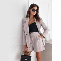 Independent Station Hot Casual Linen Suit Suit Shorts Suit main image 2