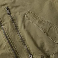 Jiayi Library Men's  Spring American Locomotive Wind Vintage Heavy Flying Jacket Water Washing Tooling Jacket main image 3