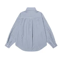 Jiayi Library Men's Wear  Spring New Cleanfit Long Sleeve Striped Long Sleeve Striped Shirt For Men And Women main image 2