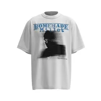 Jiayiku Men's Clothing  Summer American Street Hip Hop Fashion Brand Washed Tee  Dark Figure T-shirt Short Sleeve main image 1