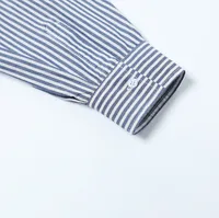 Jiayi Library Men's Wear  Spring New Cleanfit Long Sleeve Striped Long Sleeve Striped Shirt For Men And Women main image 4