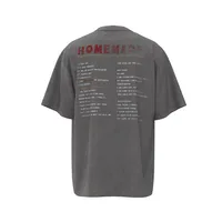 Jiayiku Men's Clothing  Summer American Street Hip Hop Fashion Brand Washed Tee  Dark Figure T-shirt Short Sleeve main image 3