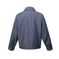 Jiayiku Tide Brand  Spring New American Retro Pleated Wash Denim Jacket Loose Boxy Jacket For Men main image 2