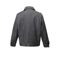 Jiayiku Tide Brand  Spring New American Retro Pleated Wash Denim Jacket Loose Boxy Jacket For Men main image 4