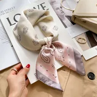 70 Silk Scarf Neck Small Square Scarf New Wave Dot Silk Scarf Small Scarf High-grade Small Scarf For Women sku image 68