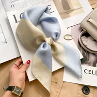 70 Silk Scarf Neck Small Square Scarf New Wave Dot Silk Scarf Small Scarf High-grade Small Scarf For Women main image 2