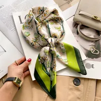 70 Silk Scarf Neck Small Square Scarf New Wave Dot Silk Scarf Small Scarf High-grade Small Scarf For Women sku image 4