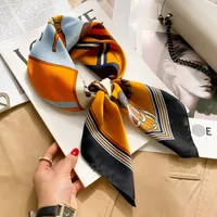 70 Silk Scarf Neck Small Square Scarf New Wave Dot Silk Scarf Small Scarf High-grade Small Scarf For Women sku image 8
