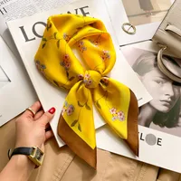 70 Silk Scarf Neck Small Square Scarf New Wave Dot Silk Scarf Small Scarf High-grade Small Scarf For Women sku image 19