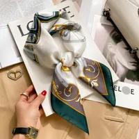 70 Silk Scarf Neck Small Square Scarf New Wave Dot Silk Scarf Small Scarf High-grade Small Scarf For Women sku image 20