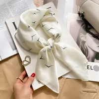 70 Silk Scarf Neck Small Square Scarf New Wave Dot Silk Scarf Small Scarf High-grade Small Scarf For Women sku image 29