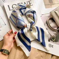 70 Silk Scarf Neck Small Square Scarf New Wave Dot Silk Scarf Small Scarf High-grade Small Scarf For Women sku image 38