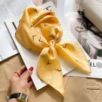 70 Silk Scarf Neck Small Square Scarf New Wave Dot Silk Scarf Small Scarf High-grade Small Scarf For Women sku image 45
