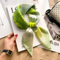 70 Silk Scarf Neck Small Square Scarf New Wave Dot Silk Scarf Small Scarf High-grade Small Scarf For Women sku image 61