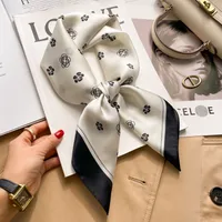 70 Silk Scarf Neck Small Square Scarf New Wave Dot Silk Scarf Small Scarf High-grade Small Scarf For Women sku image 63